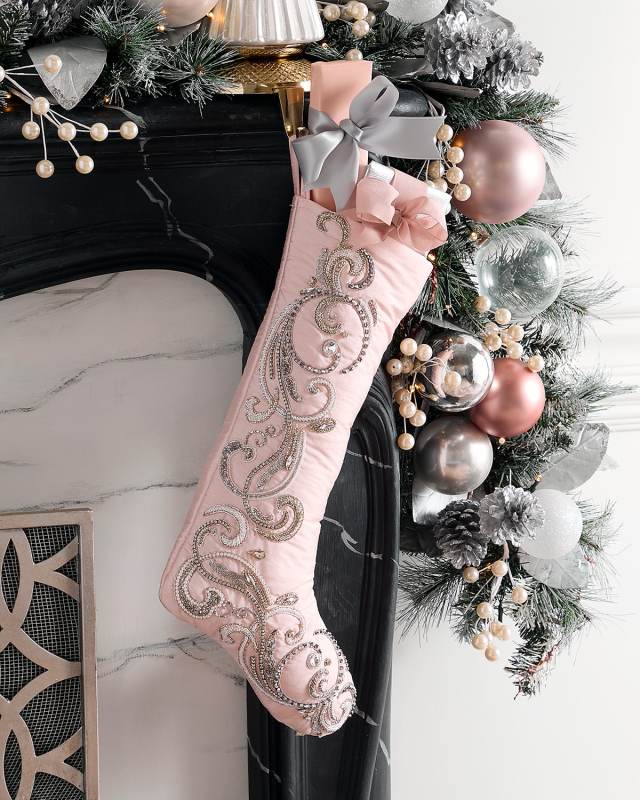 Blush Christmas Stocking
